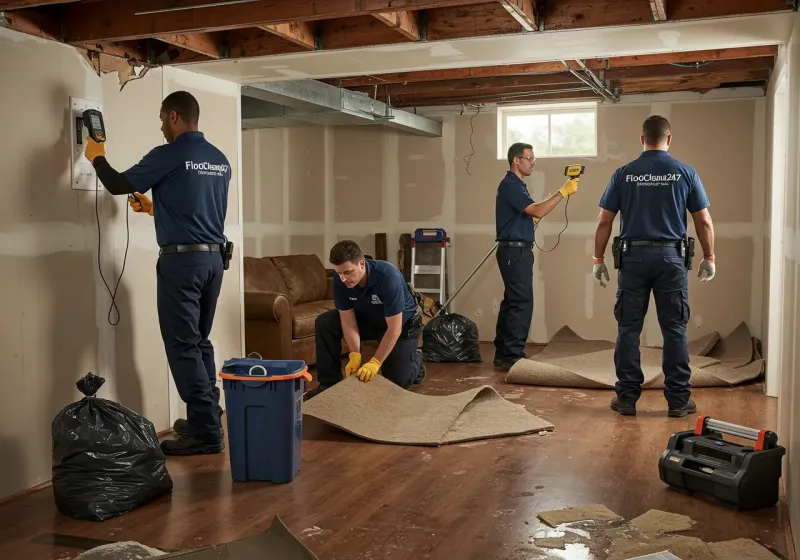 Flood DamageMaterial Assessment and Debris Removal process in Imlay City, MI