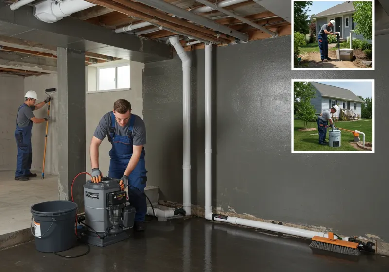 Basement Waterproofing and Flood Prevention process in Imlay City, MI